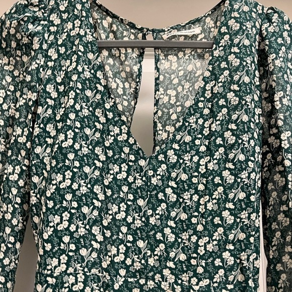 Reformation Eleanor Green Dress - Picture 6 of 10